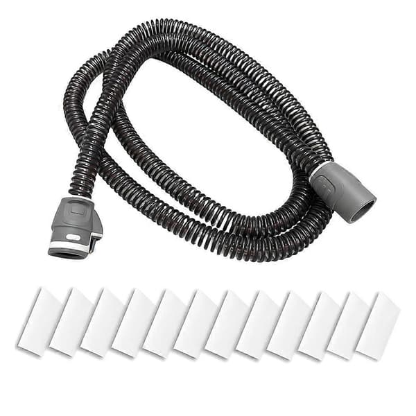 Luftslange til AirSense 11 & AirCurve 11 Inkluderer 12 filtre Optimal CPAP-slange til afslappende søvn
