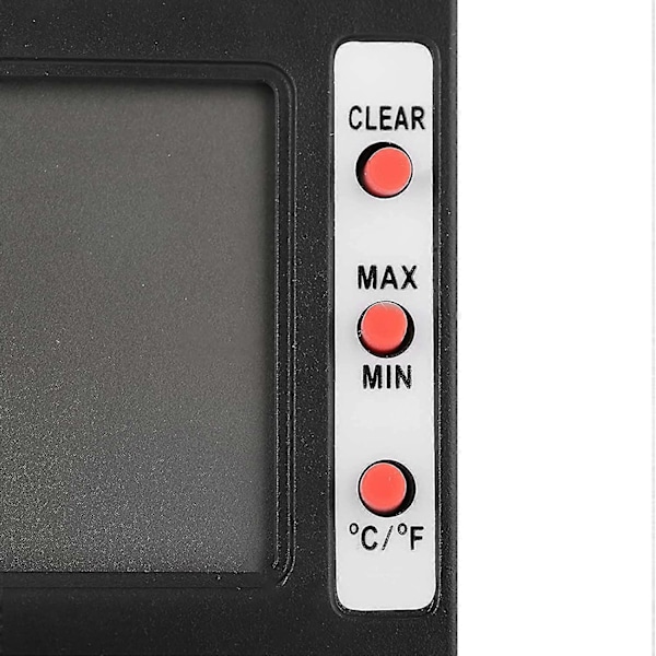 LCD Digital Temperatur Fugtighedsmåler Mini Digitalt Termometer Hygrometer Sensor Mini LCD Hygrometer Til Hjemmekontor Have Drivhus