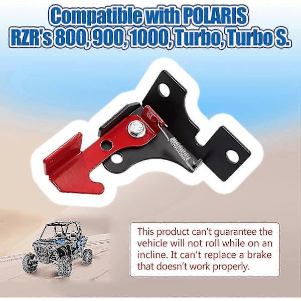 Modifisert parkeringsbrems for Polaris RZR 800 900 1000 Turbo