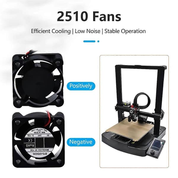 Kugleleje 2510 Aksialventilator til Ender3 V3 SE/-10 SE 3D-printer