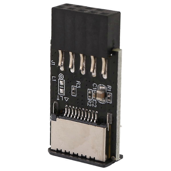 Emolevyn USB2.0 9Pin - TYPE-C A-KEY Etuliitinmuunnin
