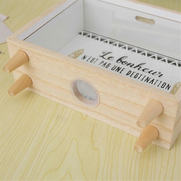 Äventyrsarkivbox, Reseskuggbox, Biljettskuggbox, Grön
