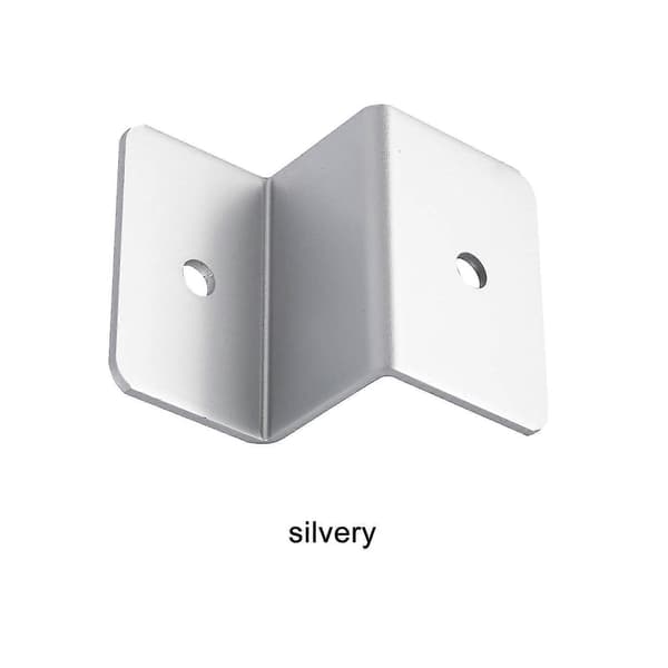 4 stk. Solcellepanel Z-brakett Montering Flat Takmontering Aluminiumsett m/8 Bolter og 8 Muttere