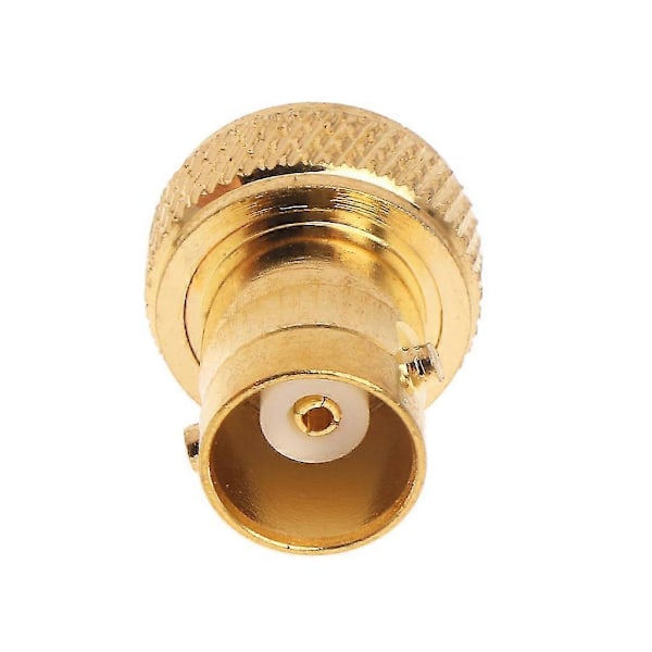 Lige Guldbelagt Bnc Hun Jack Til Sma Hun Rf Koaksial Konnektor Adapter