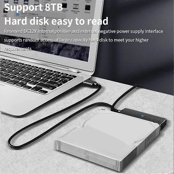 USB 3.0 til Sata Kabel Sata III Til Usb 3.0 Adapter Kabel Understøtter HDD