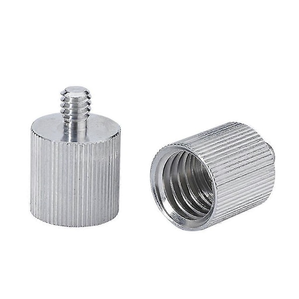5/8 till 1/4 Adapter Hon till Han Mikrofon Skruvadapter Mikrofonstativadapter