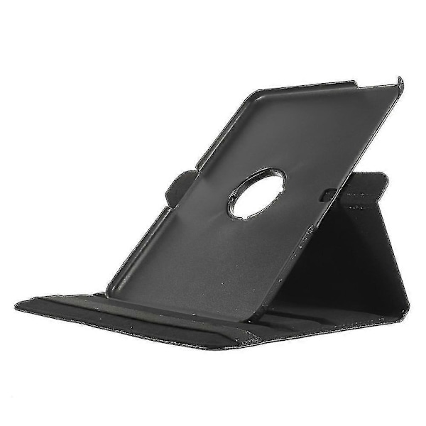 Svart Litchi Lær 360 Graders Roterende Stativveske For Samsung Galaxy Tab 4 10.1 T531 T530 T535