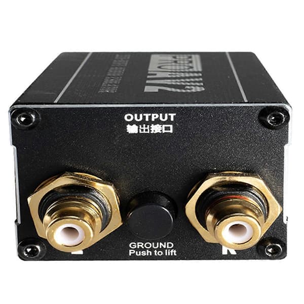 PRO AV2 2-kanals HiFi Ljudisolator Jordloop Ljudisolator