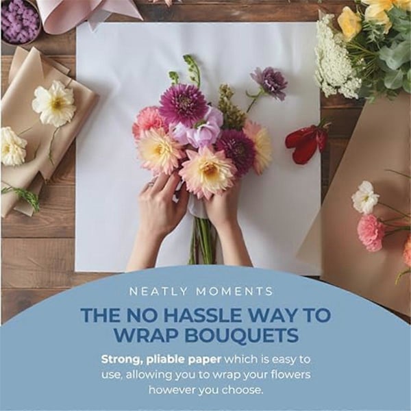 Blomsterpapper, Bukettomslagspapper, Blomsterpapper