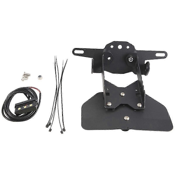 Passer for SU Katana GSX-S1000 19-21 Modifisert Motorsykkel Skiltholder Kort Hekk Multifunksjonell U