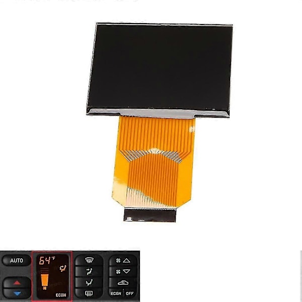 Bilklimatkontroll Luftkonditionering LCD-skärm för Saab 93 9-3 1999-2003 Pixelreparationsskärm