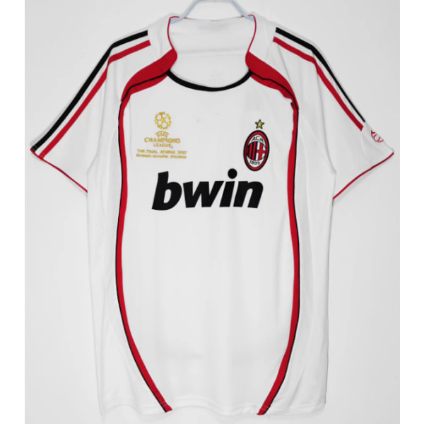 06-07 säsongen AC Inter Milan borta retro tröja T-shirt Scholes NO.18 XXL