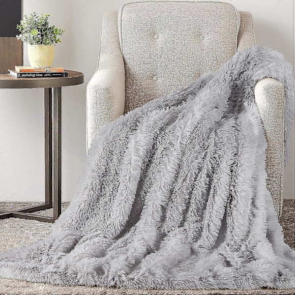 Knusende Blød Plysstof Tæppe, Stue Tæppe, Mikrofiber Tæppe, Fleece Tæppe, Sofa Tæppe, Aircondition Tæppe Let Til Sofa