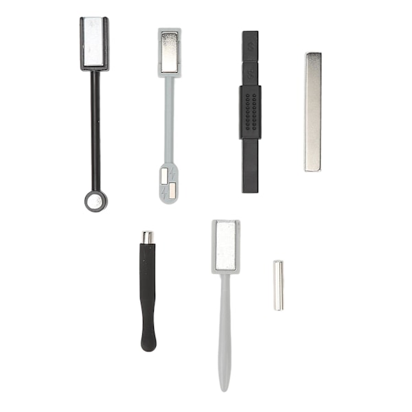 7 st Holografiskt Nagellack Magnet Olika Effekter Stark Magnetisk Nagelmagnet Verktygsset