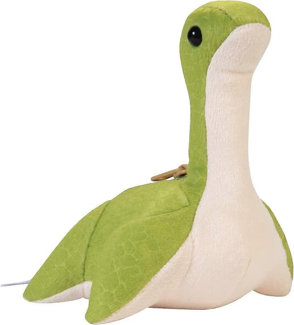 Nessie Plysj Fylt Samlefigur Grønn