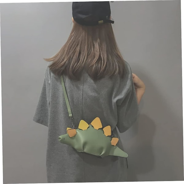 1 kpl Uudenlainen eläimen muotoinen olkalaukku Dinosaurus Crossbody-laukut Kannettavat clutch-käsilaukut Ainutlaatuiset