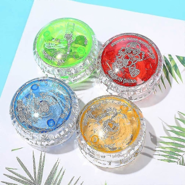 5-pack Yoyo Leksak, Blinkande Ljus Yoyo Leksak Led Yo-yo Boll För Barn