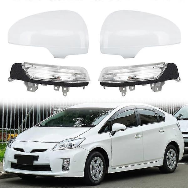 Bil Front Høyre Sidespeildeksel Med Blinklys For Prius 2010 2011 2012