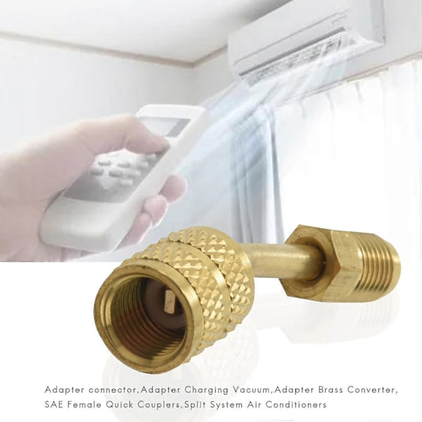 4 kpl R410a Adapteri Lataus Tyhjiöportti Adapteri Muunnin Neulalla 5/16 Tuumaa Sae Fe-xinhan