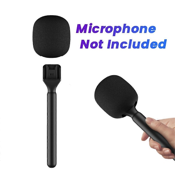 Håndholdt Stick HTX Trådløs Mikrofon Håndholdt Stick til DJI Mic/Moma/Rode Go/Relacart Mikrofoner