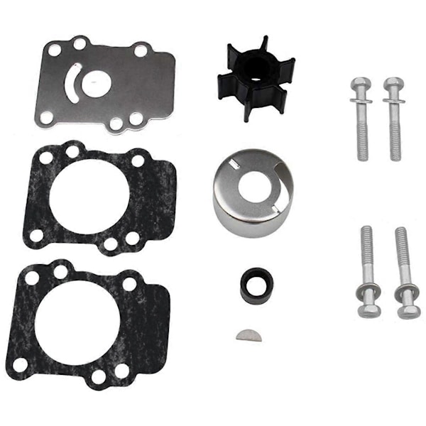 Vandpumpe Impeller Sæt til Yamaha 9.9 15 HK Udenbordsmotor 682-W0078-A1-00 18-3148