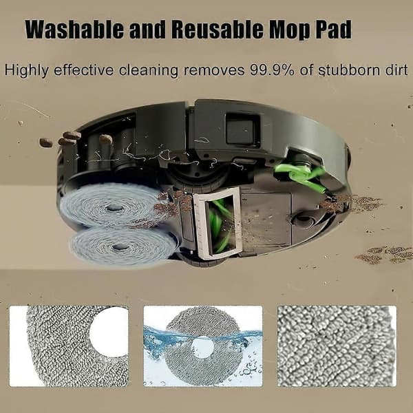Tillbehörssatser för IRobot Roomba 415X / Plus 415/Plus 576/Plus 516 Combo/ Plus 515 Combo/Plus 575 Combo