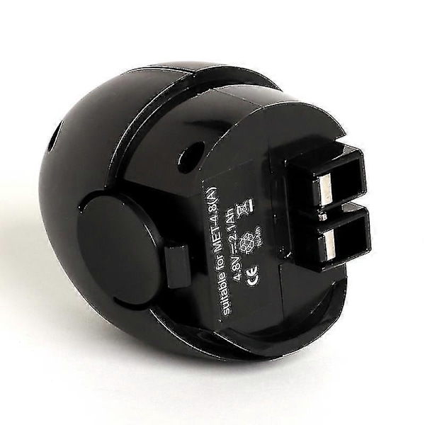 Fantastisk til Metabo Met 4.8v 2100mah Elværktøjsbatteri Ni Mh Powermaxx Powergrip 2 Powergrip Ii Powergripp Lommelygte 631858000 60005952