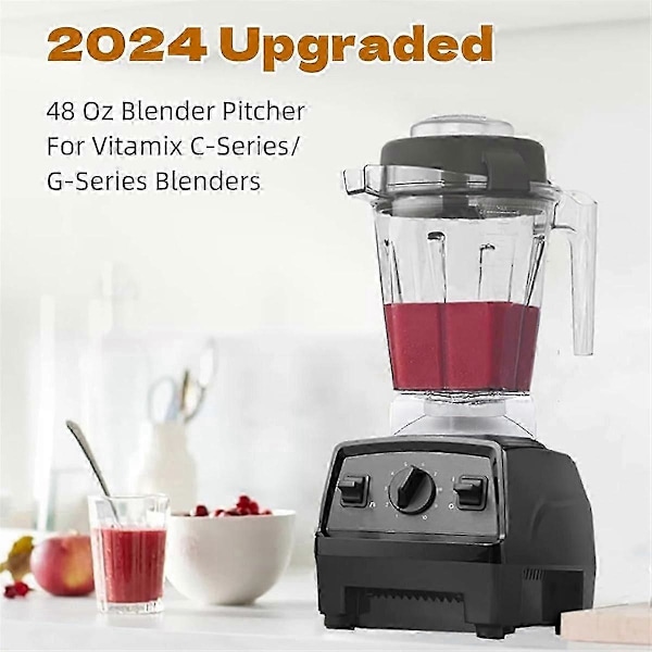 Lämplig för Vitamix 5200 Blender Kannas 1,4 liters Behållare Ersättningsdelar Passar för Vitamix C-Serien/G-Serien-FO  SHAN  RAN  WANG
