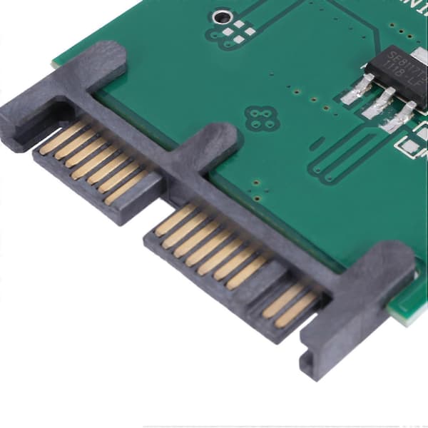 Mini PCI-E MSATA SSD til 1,8 Tommers Micro-SATA Adapter Konverterkort Modul