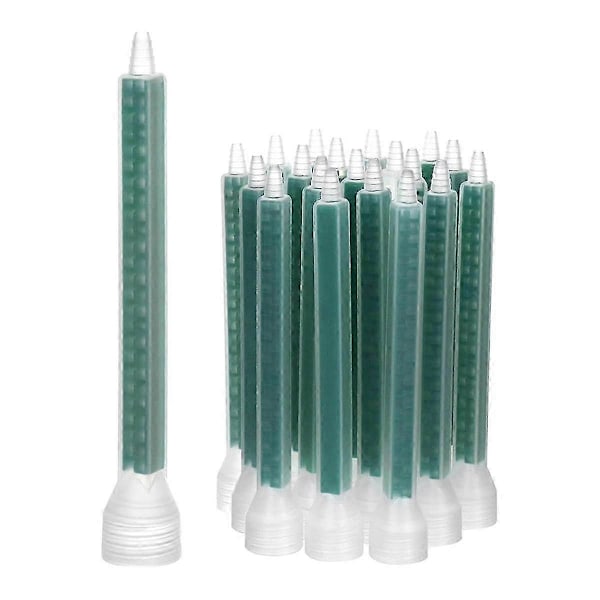 24 Element Epoxy Blandingsdyse, Statisk Blandingsdyse Tip egnet til Limpatroner 20 stk