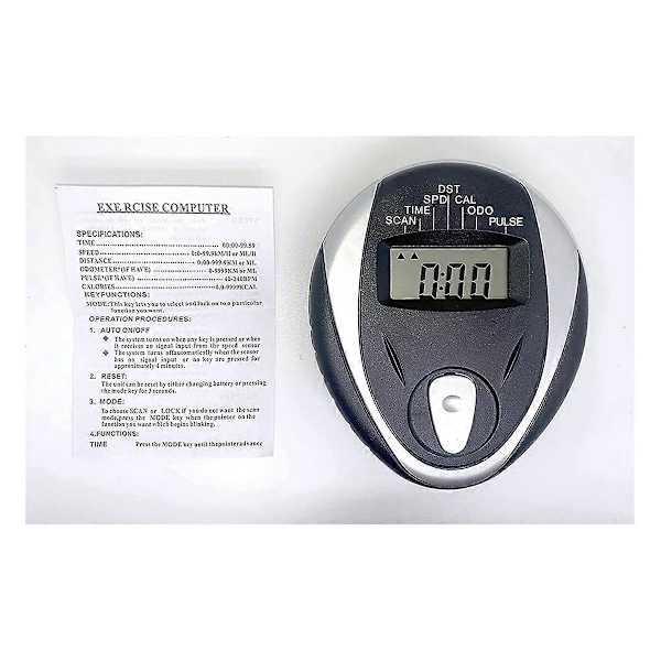 Monitor Speedometer til motionscykel, træningscykelcomputer