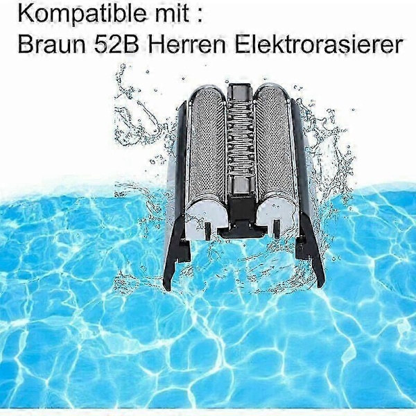 Vaihtoterä 52B Braun Series 5 -sarjan sähköparranajokoneisiin