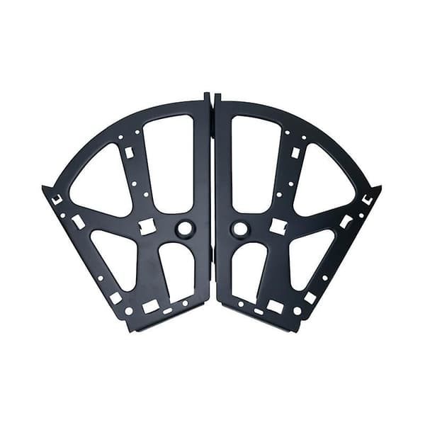 Flip Frame Rack Skohylle Hengsel Maskinvaretilbehør for Skap Hjem Gray 2 Layer