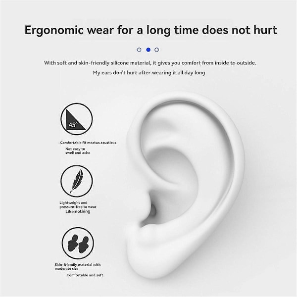 Öronproppar Bluetooth Headset Brusreducering Arbetsskydd Hörlurar för Arbete Fabrik Byggnation