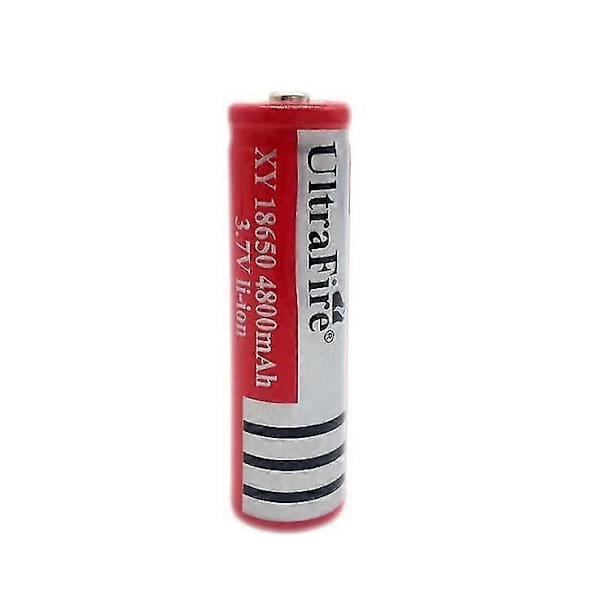 6 stk. 18650 oppladbare 3.7v litiumbatterier 9800mah egnet for hodelykter, lommelykter, sma