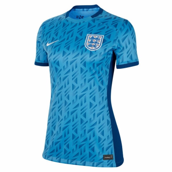 2023-24 England Damtröja bortaskjorta Blå XXL