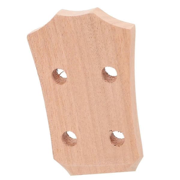 Ersättningshals för Ukulele Konsert Ukulele Luthier Delar Trägreppbräda Trä Ukulele Greppbräda Komponent