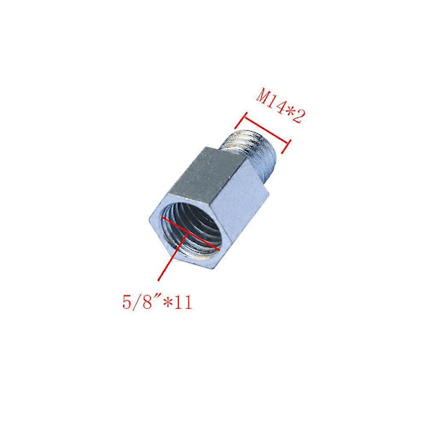 M10 Adapter Interface Connector 15mm Tråd Pitchs Til M10 Metal Bærbar Bred Anvendelse M10 Til