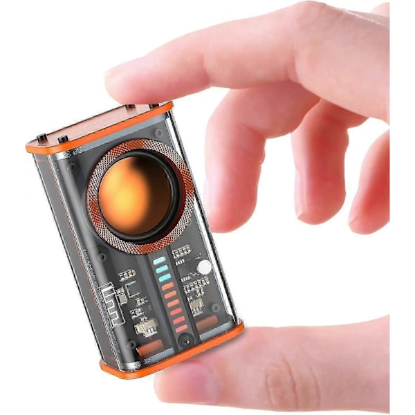 Transparent Trådlös Bluetooth Högtalare Portabel Mini Högtalare Med LED Färgglada Lampor Stereo Ljud Tws Små Högtalare För Kontor, Fest Camping, Dusch