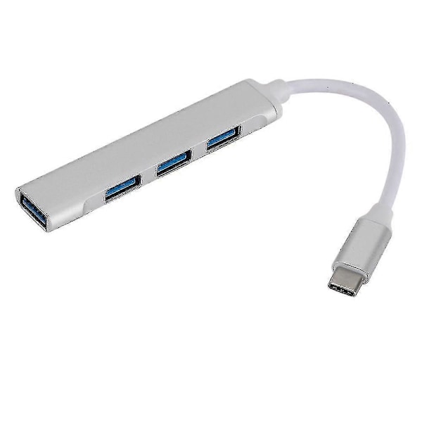 4-portars USB-hubbar Strömförsörjning Ingen Extern Grå1st