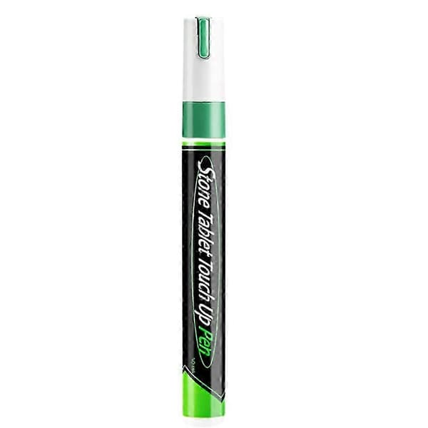Stenplatta Touch Up Pen Vattentät Allvädersskydd Precision Fin Spets Flerfärgad Green