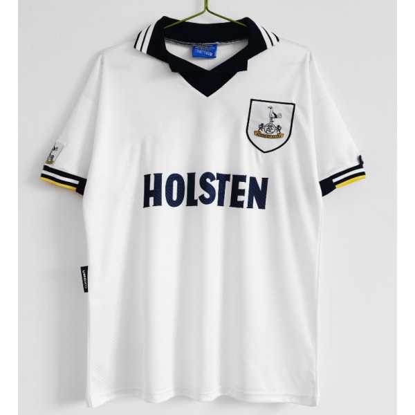 94-95 säsong hemma Tottenham retro jersey träningsdräkt T-shirt Cole NO.9 XXL