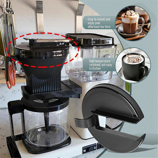 2 stk. 13114 Bryggekurv Låg, Erstatning for Technivorm Moccamaster Kaffemaskine Bryggekurve