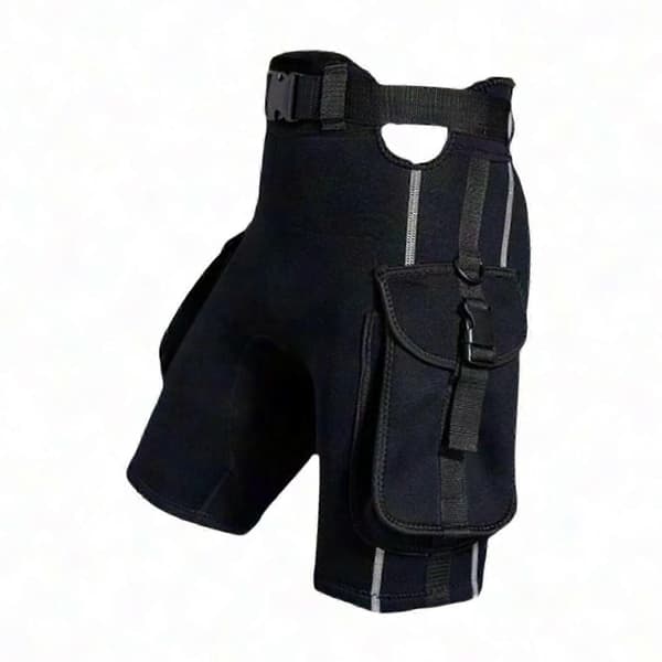 Miesten sukelluspuvun neopreenishortsit, sukellushousut 4XL