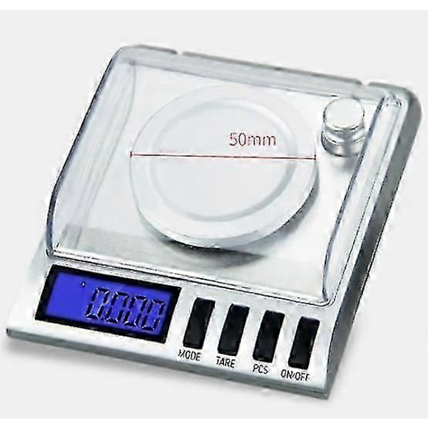 Smart Weigh Gem20 Högprecisions Digital Smart Våg 20x0.001g. Idealisk För Vägning av Ädelstenar, Smycken och Andra Värdesaker