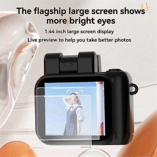HD1080P Minikamera Portabel Fickvideokamera med LCD-skärm och Flash Videoinspelningsfunktion