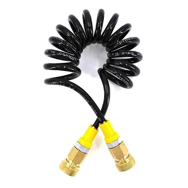 630 Bar Högtrycks Paintball PCP Pneumatisk Luftfyllningspump Fjärrslang 150cm Lång Nylon Spiralrör