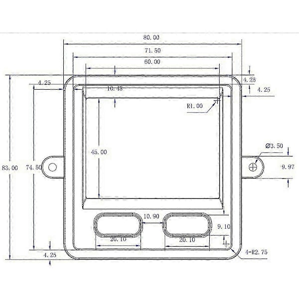 USB 2.0 Touchpad, Bærbar Trackpad for Stasjonær og Bærbar Bruker, Liten Størrelse
