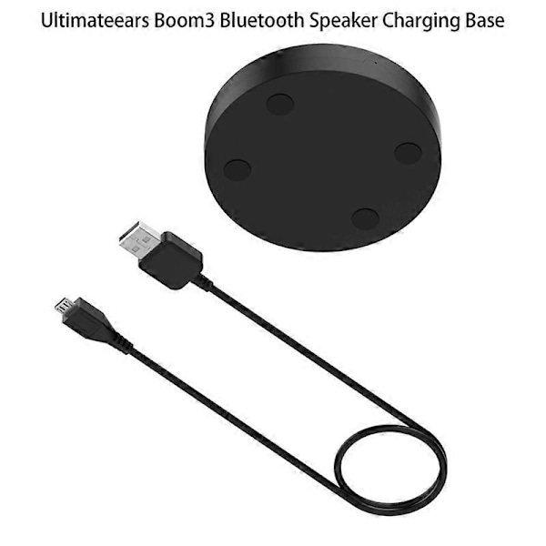 För Logitech Ultimateears Boom3 Bluetooth Högtalare Laddningsbas, Svart