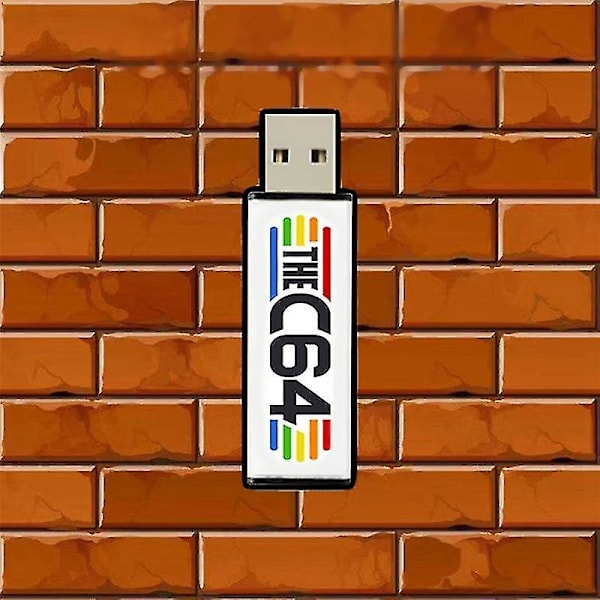 USB-minne för C64 Mini Retro Spelkonsol Plug and Play USB-minne U Disk Spelskiva med 5370 Spel